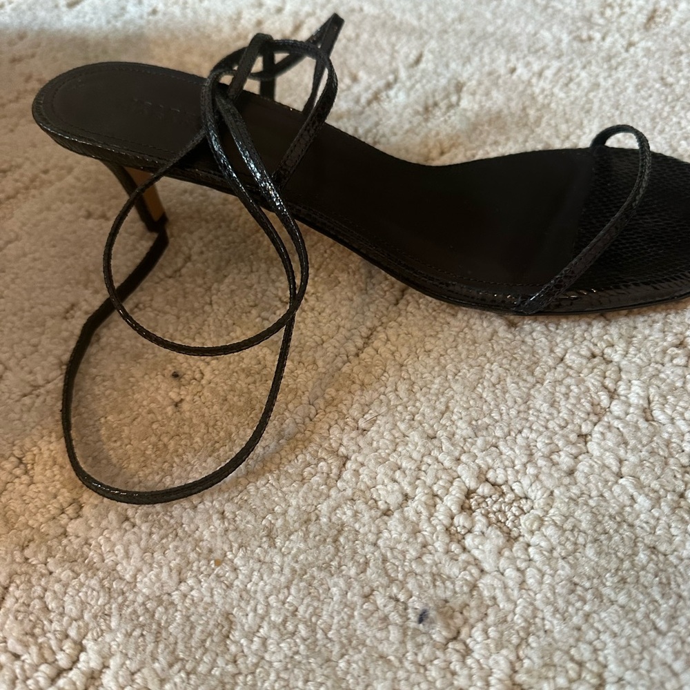 Isabel Marant Black Shiny Feminine Sandals - Picture 5 of 5